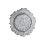 Leaf Matt Silver Underplate