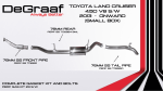 Toyota Land Cruiser 76 Station Wagon 4.5D V8 Degraaf Bobw Performance Exhaust For