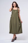 Maxi Dress - M Khaki