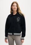 Cotton On Active Knitted Graphic Bomber - Black heritage Club