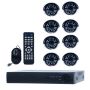 Full Cctv Security Recording System - 8 Channel/camera