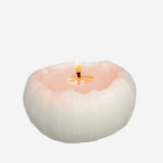 Rafiki Urchin Candle - White