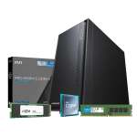 Syntech Pcbuilder Intel I3-14100 Home Master Windows 11 Desktop PC