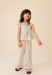 2-PIECE Set - Cream & Striped