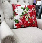 Christmas Flower Pillowcase - Factory Plaza