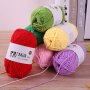 Assorted Colors Milk Cotton Yarn 150g/Ball Medium Worsted Yarn For Knitting Crocheting Sweaters Hats Scarves Toys Flowers