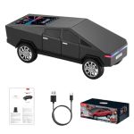 WS-580 Cybertruck Portable Bluetooth Speaker Replica Car With Display Screen HD Sound Tws Pairing Fm Radio Built-in MIC Remote S