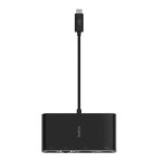 Belkin Usb-c Multimedia Adapter With Ethernet- Usb-a 3.0- Vga- And 4K HDMI Ports