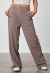 Wide Leg Pant - Burnt Iron