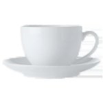 White Basics Cup And Saucer 280ML