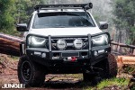 Isuzu D-max 2020 + Jungle 4×4 Deluxe Series Hoop Front Bumper For