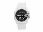 Diesel Men's Master Chief Digital White Silicone Men's Watch DZ2157
