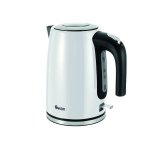Swan Townhouse 1 7 Litre Stainless Steel Cordless Kettle Pearl White