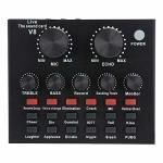 V8 Live Sound Card Voice Changer Karaoke Sound Card For Mobile Phone computer headset