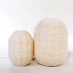 Cotton Woven Floor Lantern - Large