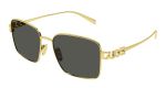 Gucci Sunglasses Womens In Gold Grey GG1937S-001 - Gold Onesize