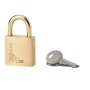 Padlock Brass Body And Shackle 25MM Thirard