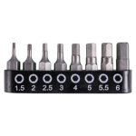 Tork Craft Hex Screwdriver Bit Set 8 Piece 25MM