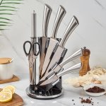 Stainless Steel 8 Piece Kitchen Knife Set