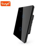 Moes Smart Touch Light Switch Blk Tuya And Wifi Enable 2B