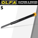Model ""s"" Compact Cutter Snap Off Knife All Steel Body