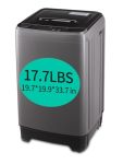 F.w.woolworths 17.7 Lbs Washing Machine With Drain Pump Full Automatic Washer With 10 Wash Programs 8 Water Levels For Home Apar
