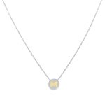 Necklace With Letter M In Gold