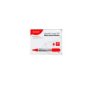 Monami Sigmaflo Liquid 221 Water-based Chisel Tip Marker - Red Box Of 12