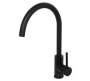 Black Round Kitchen Sink Faucet AY406-043