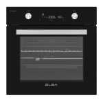 ELBA 60CM Black Multifunction Electric Oven With Glass Finish - T60-7
