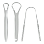 Ayurvedic Stainless Steel Tongue Cleaner/scraper Set