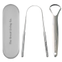 Ayurvedic Stainless Steel Tongue Cleaner/scraper Set