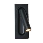 Tiana LED Aluminium Wall Light Black| White - White