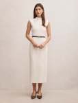 Cadence Milano Stitch Dress - 18 Cream