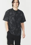Loose Fit Sports Top With Drymove - Black Patterned