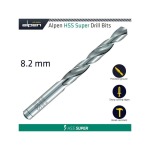 Alpen Hss Super Drill Bit 8.2 Mm Bulk ALP951082