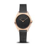Ultra Slim Polished Rose Gold Unisex Watch 17031-166