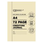 Freedom Stationery 72P A4 Accounting Books 8MC Creditors Journal X 10