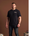 Built Different Boxy Tee Black - 2XL