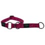 Rogz Alpinist Large 20mm K2 Web Half-check Dog Collar - Pink