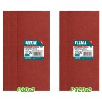 Total Tools Set Sanding Sheet 90X231MM 5PCS