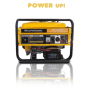 Omega. Supersonic 2.5KW Petrol Generator 4 Stroke Electric & Recoil Start