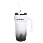 Stainless Steel Tumbler With Lids And Straws Travel Mug Cups 860ML
