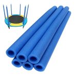 Trampoline Pole Foam Sleeves 6PCS Trampoline Foam Pole Covers 88CM Replacement Trampolines Enclosure Foams Poles Pipe Sponge Pro