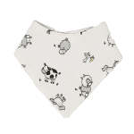 Babes & Kids Little Acorn Waterproof Farm Animals Bandana Dribble Bib
