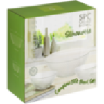 Silhouette Salad Bowl Set 5 Piece