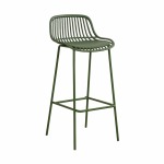 Amanzi Polypropylene Bar Stool - Ginger