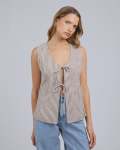 Sunday Tie Top - Chocolate - Large