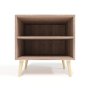 Bam Budget Bedside Table - Harvard Cherry