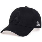 1PC Men's Letter A Patched Baseball Cap Outdoor Adjustable Sun Hat For Travel Seaside Vacation